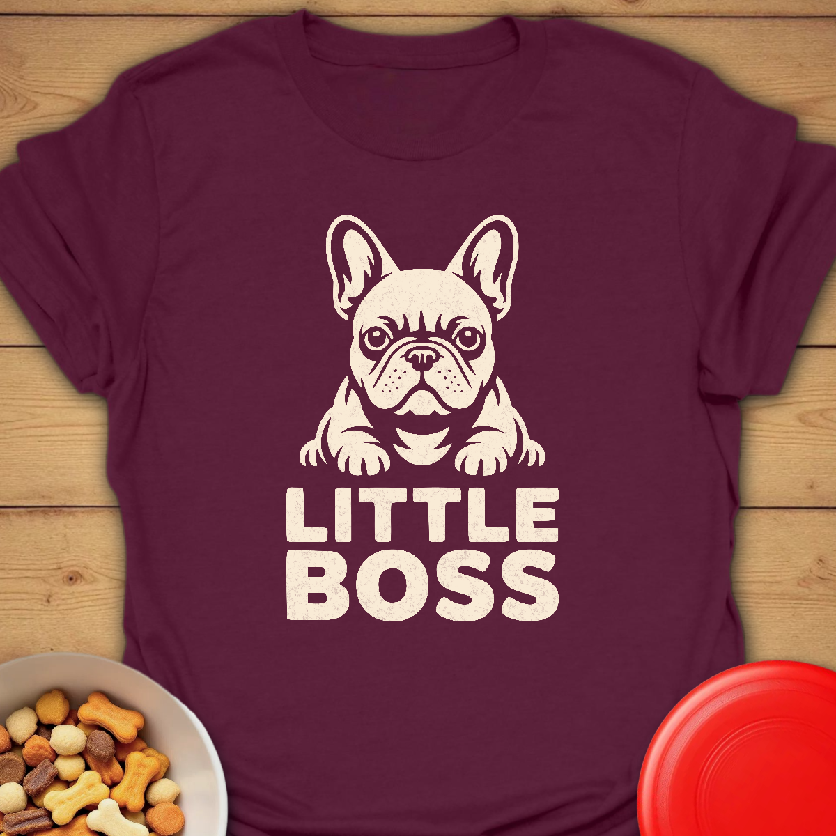French Bulldog. Little Boss T-shirt