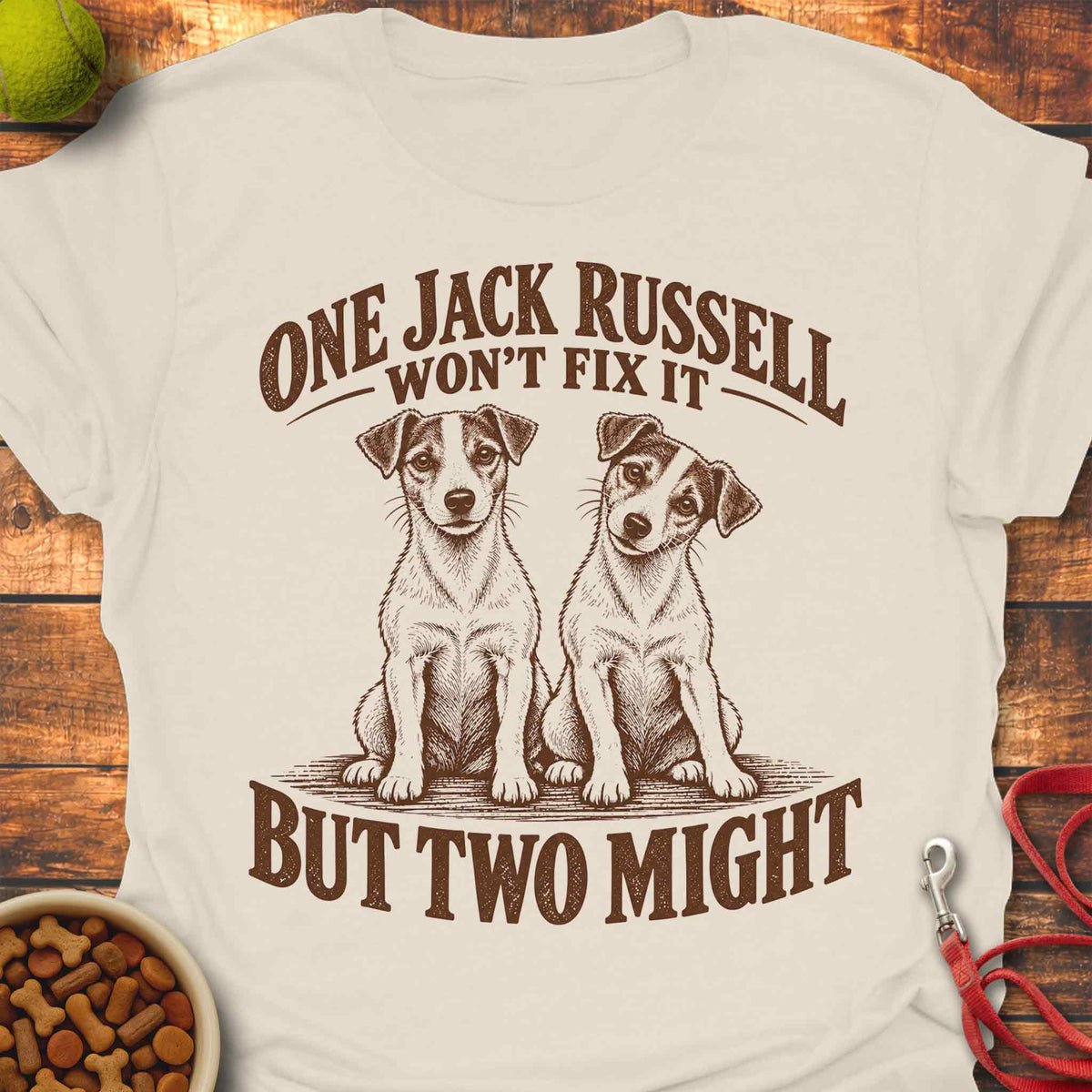 Two Jack Russells T-shirt