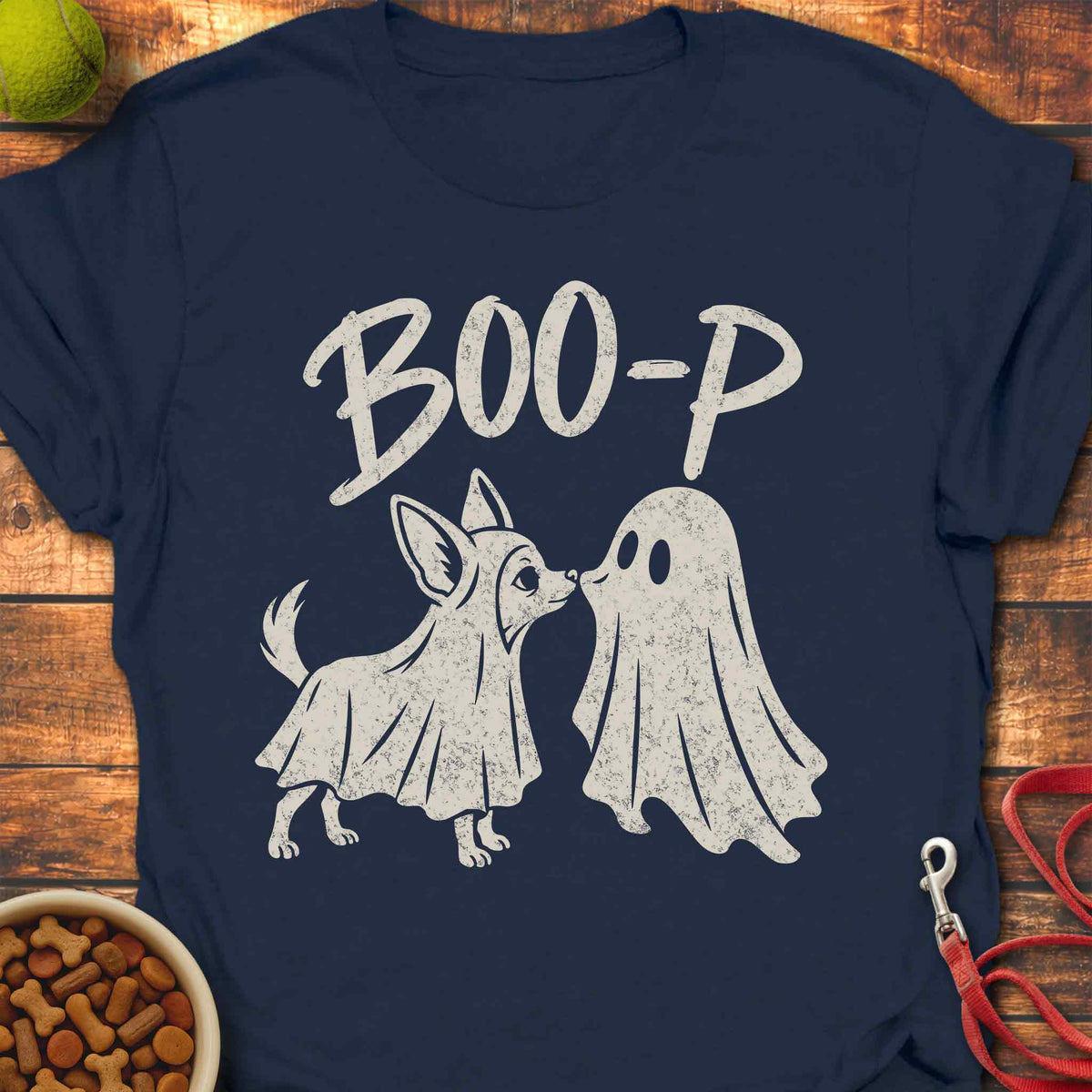 Boo-P Halloween Chihuahua T-Shirt