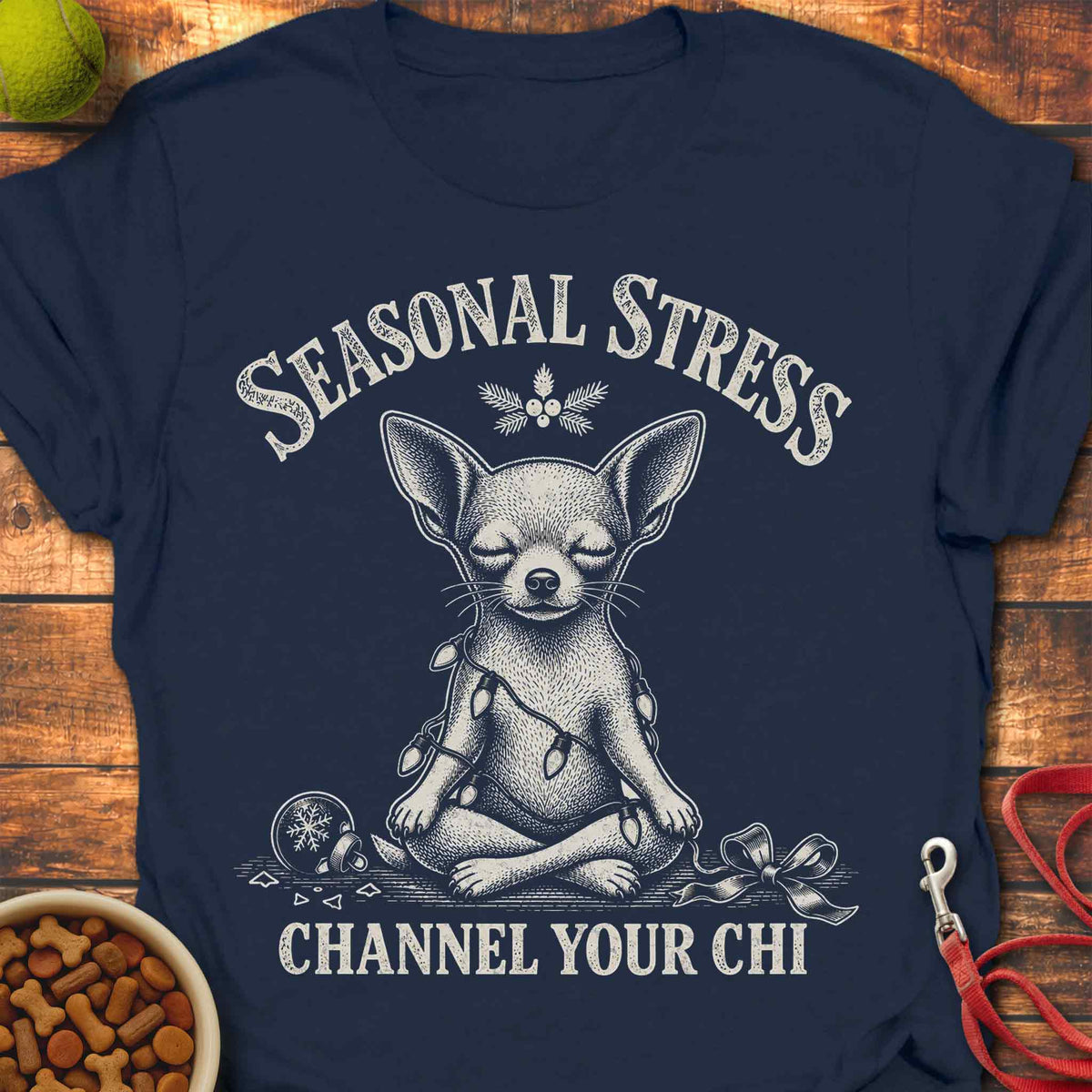 Seasonal Stress Chihuahua T-Shirt