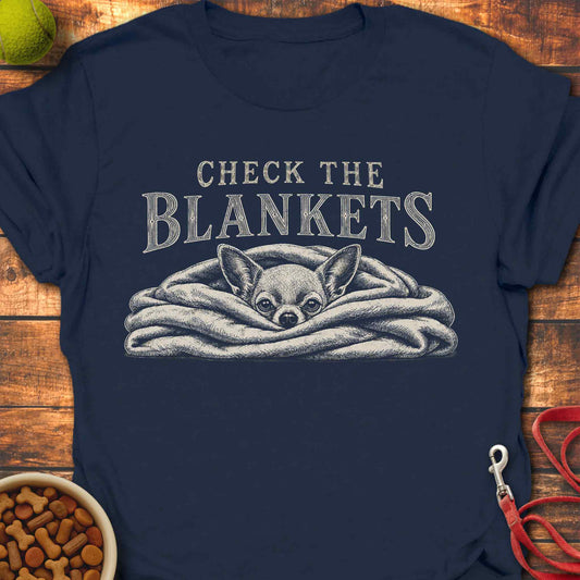 Blanket Burrow Chihuahua T-Shirt