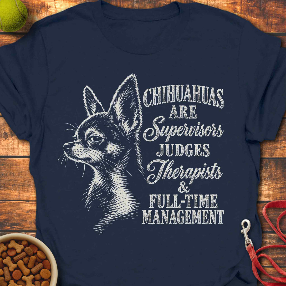 Chihuahua in Charge T-Shirt