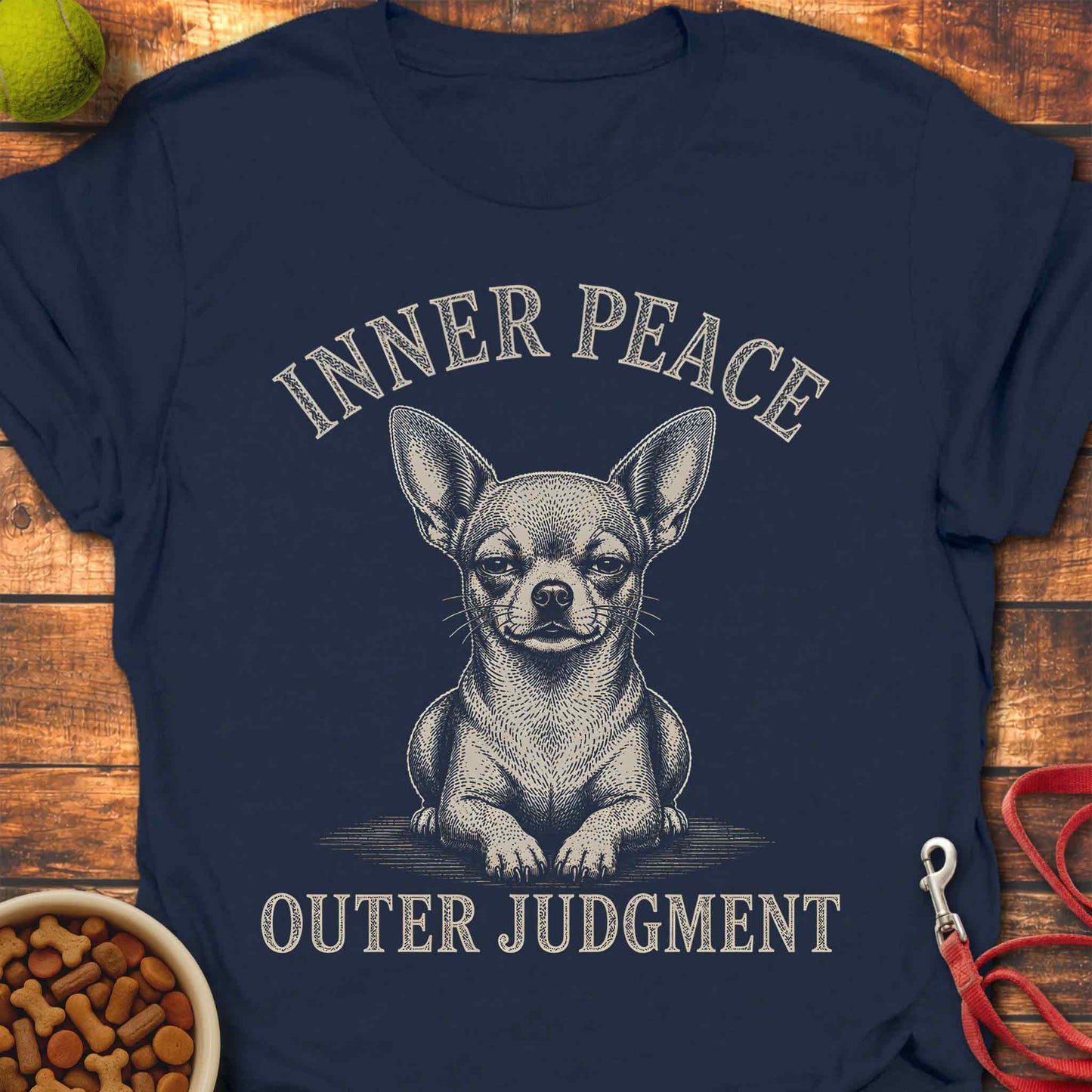 Inner Peace Chihuahua T-Shirt