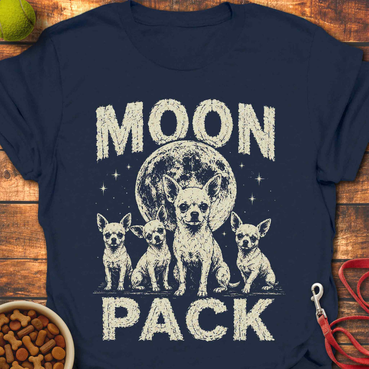 Moon Pack Chihuahua T-Shirt