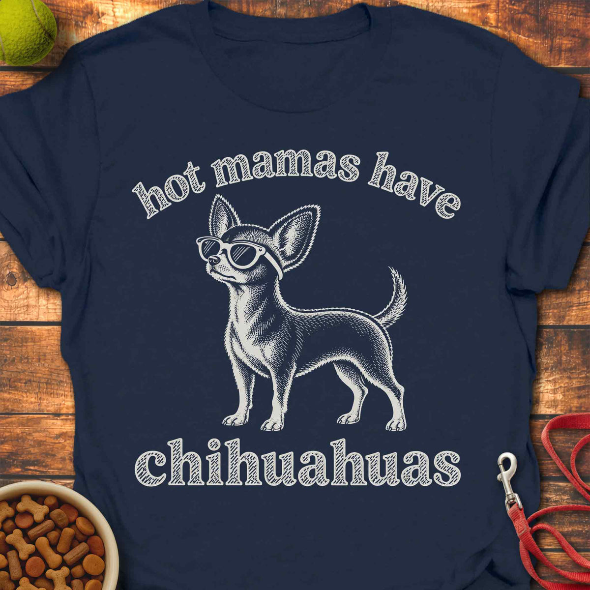 Hot Mamas Chihuahua T-Shirt