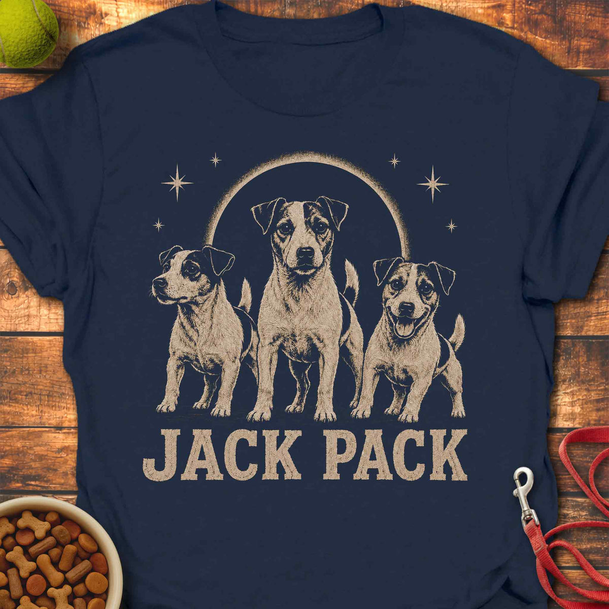 Jack Pack – Jack Russell T-Shirt