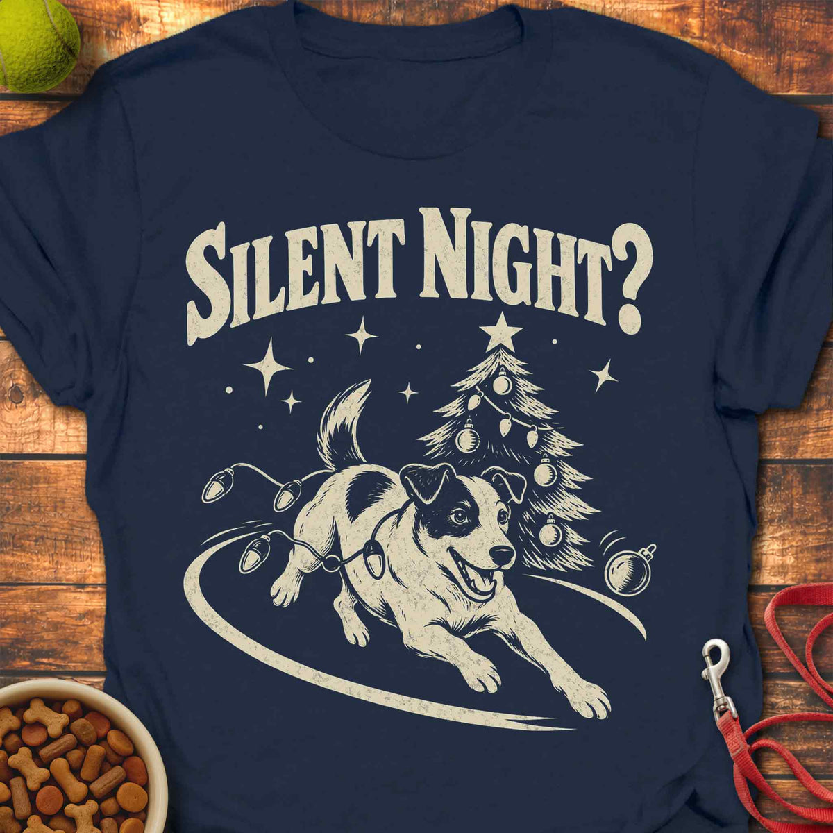 Silent Night? Jack Russell T-Shirt