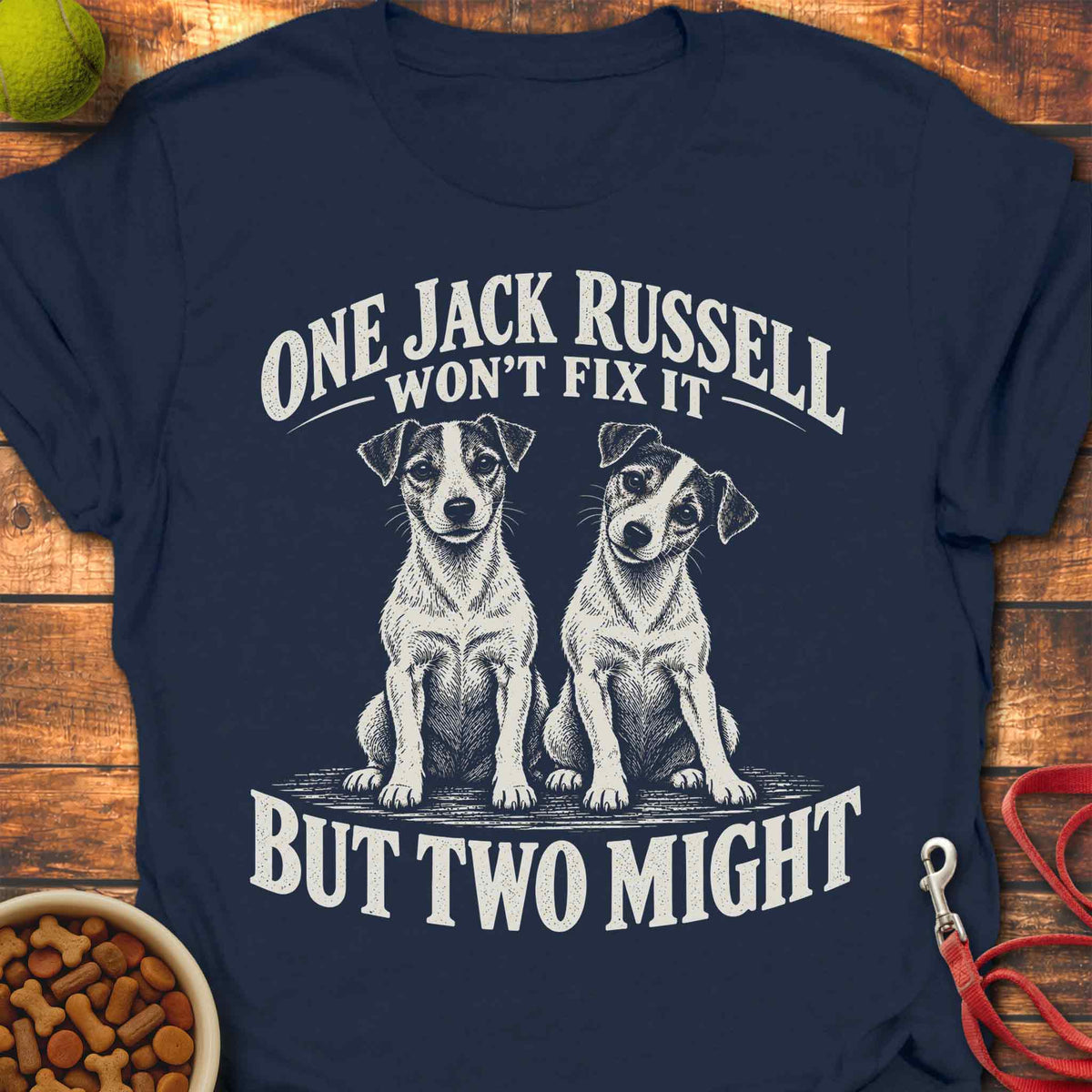 Two Jack Russells T-shirt