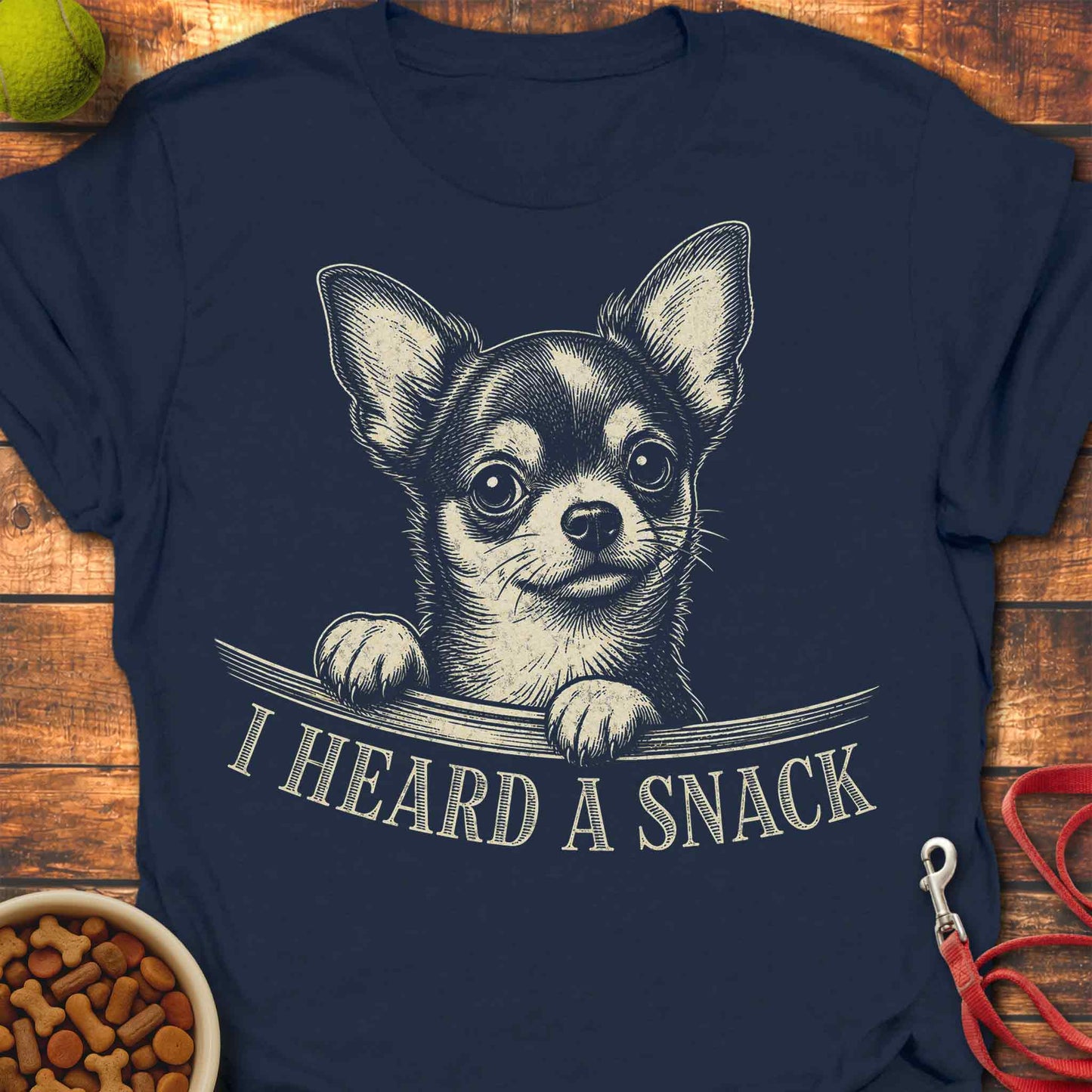 Snack Radar Chihuahua T-Shirt