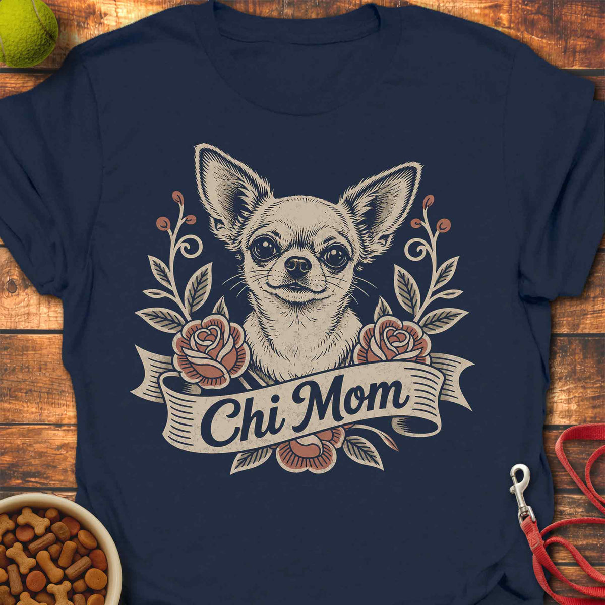 Boho Chihuahua Mom T-Shirt