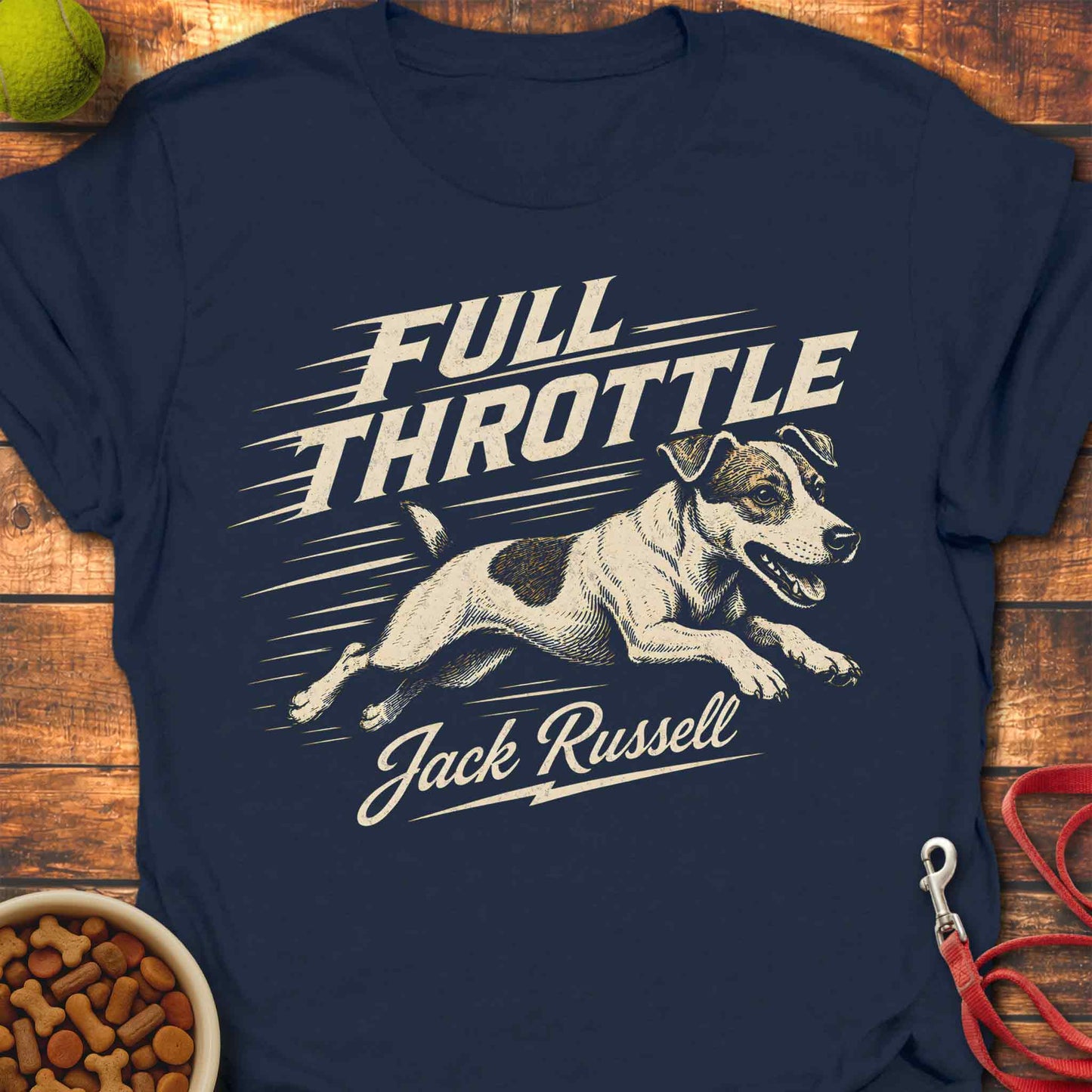 Full Throttle Jack Russell T-Shirt