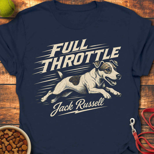Full Throttle Jack Russell T-Shirt