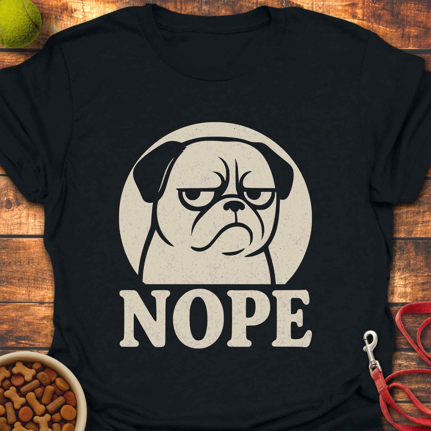 Pug Says NOPE