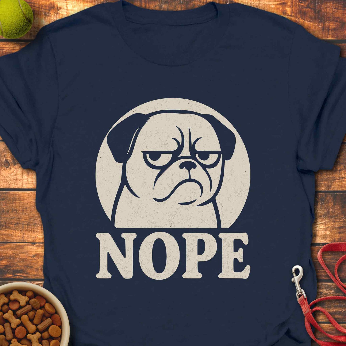 Pug Says NOPE