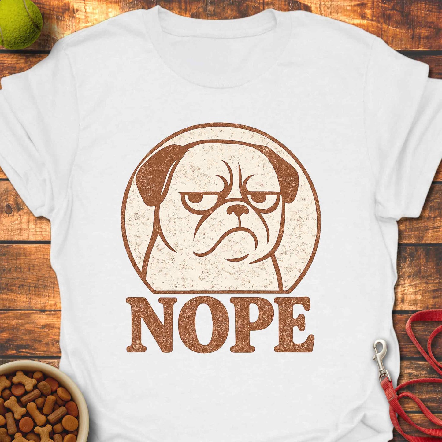Pug Says NOPE