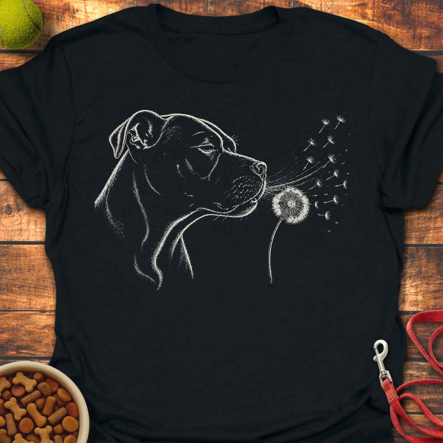 Pit Bull Wish Blower T-shirt