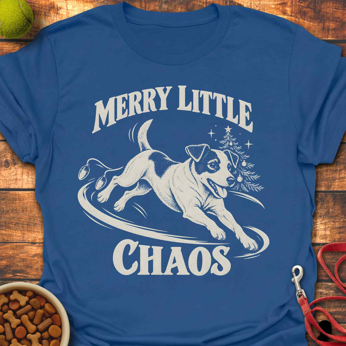 Holiday Chaos Jack Russell T-Shirt