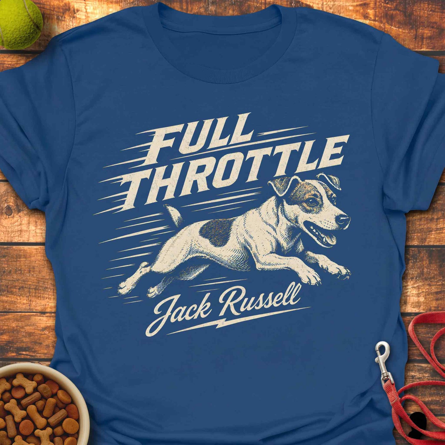 Full Throttle Jack Russell T-Shirt