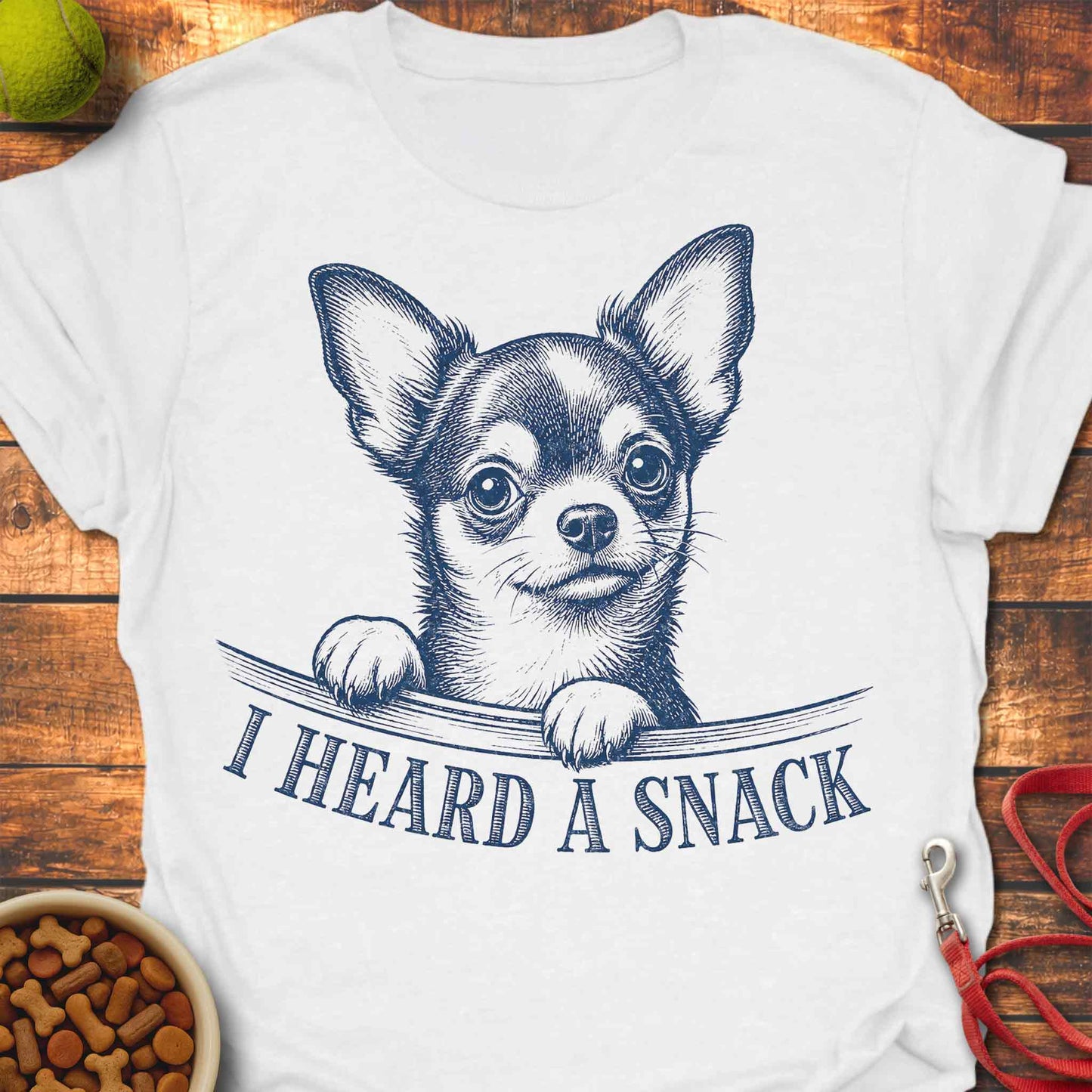 Snack Radar Chihuahua T-Shirt