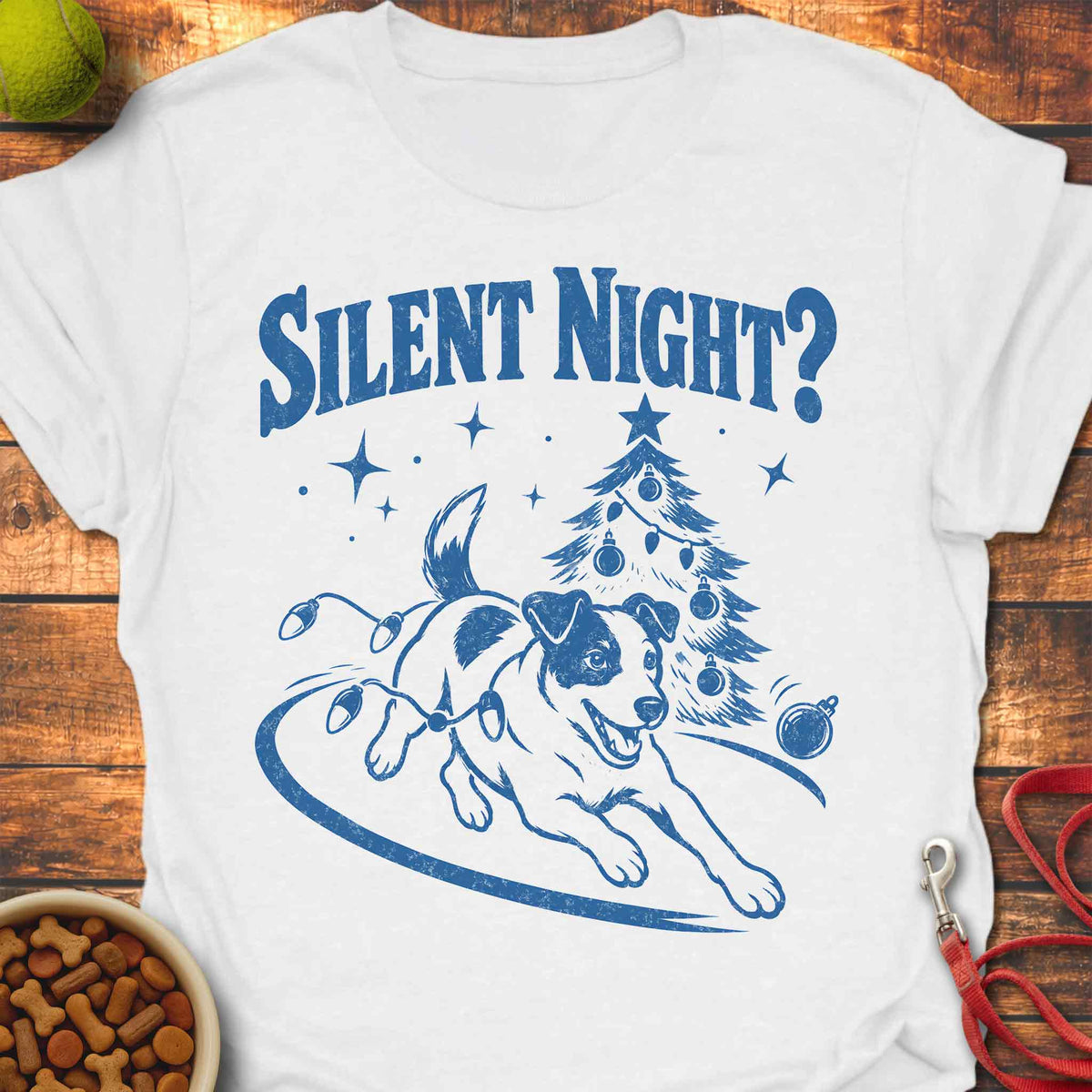 Silent Night? Jack Russell T-Shirt