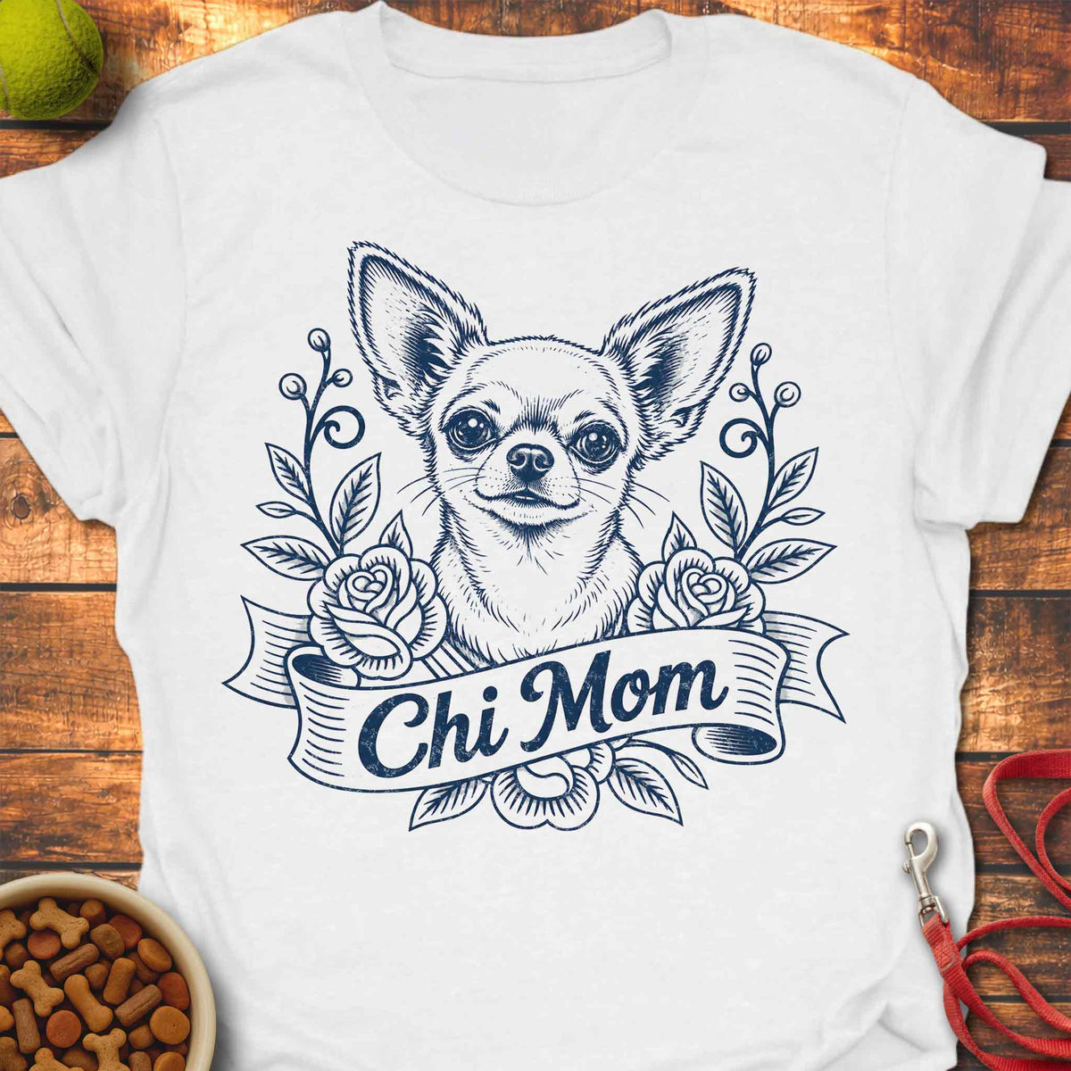 Boho Chihuahua Mom T-Shirt